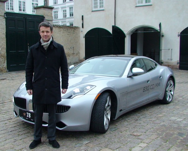 Crown Prince Frederik Fisker Karma